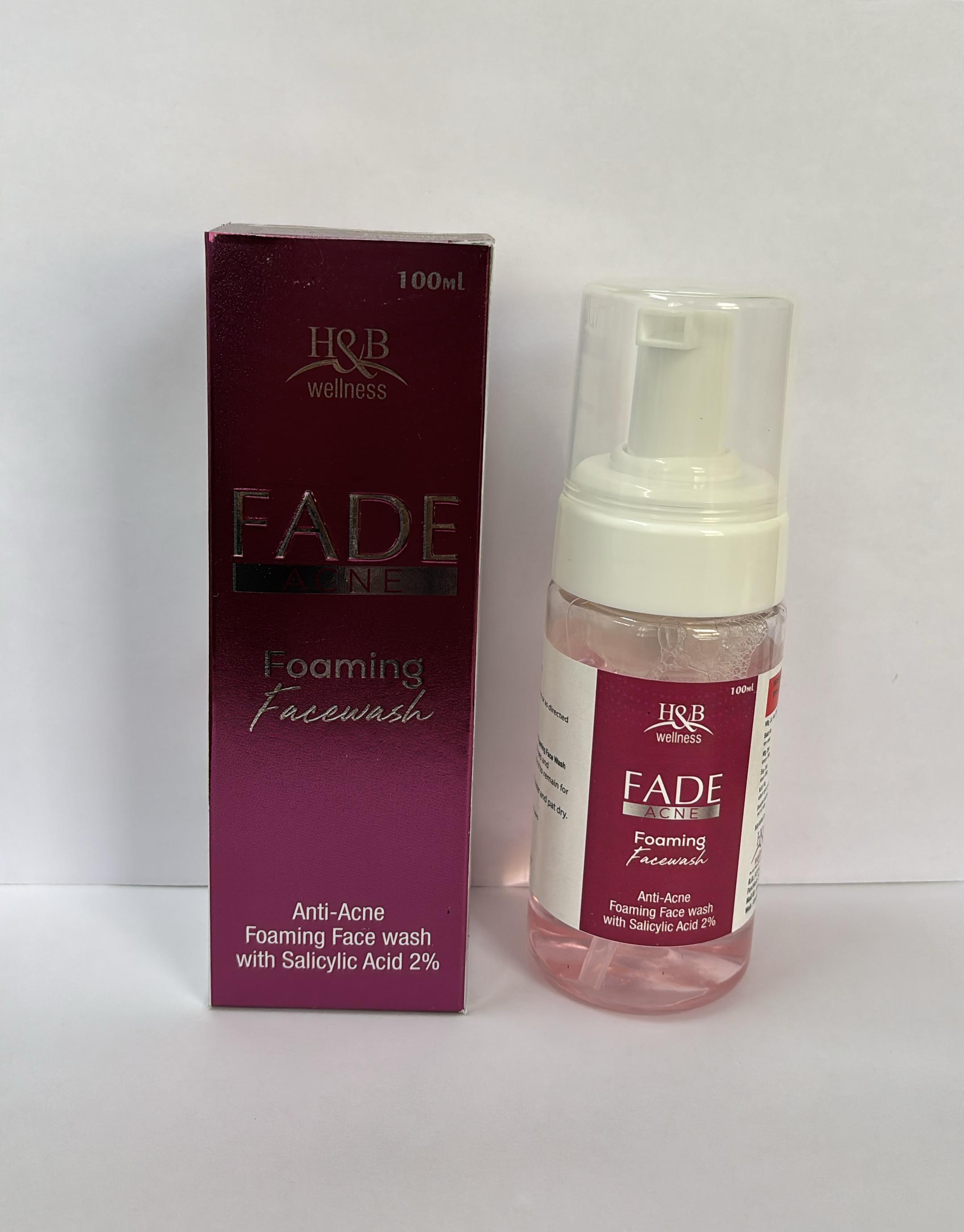 FADE ACNE FOAMING FACEWASH